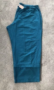 Ulla Popken Ladies Plus 4X Blue Pants With Removable Bottoms. NWT ULA 313 - Picture 1 of 4