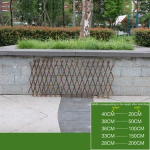 40Cm Wooden Garden Trellis - Expanding Divider Climbing Plant Support Fence Scre - Picture 1 of 12