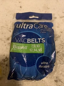 Ultra Care VacBelts Bissell 7,9,10,12,14 y 16 - 1 cinturón - Imagen 1 de 2