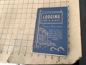 Lodging For A Night Duncan Hines 1946 Hotel Motel Reference Vintage Mid Century - Picture 1 of 9