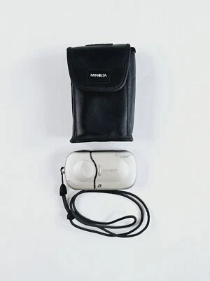 Cámara fotográfica Minolta Vectis 2000 plateada IX-File Point & Shoot APS probada funciona Foto 1 de 4