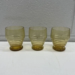 ORIGINAL VINTAGE RETRO Glass Glasess Set Cocktail Kitchen Bar Cafe Mancave - Picture 1 of 3