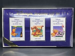 Disney's Storytime Gift Set 3 Winnie the Pooh Audio Cassette Stories Vintage
