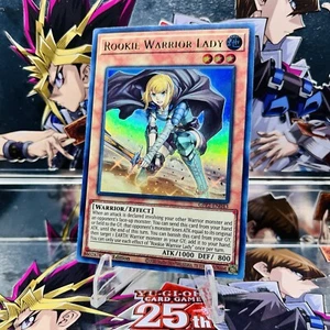 Yugioh Rookie Warrior Lady GFP2-EN043 Ultra Rare 1st Ed Near Mint - Picture 1 of 1