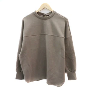 ROUGE VIF TRAINER CUT AND SEW LONG SLEEVE CHARCOAL GREY YK43 Used 609a8b5b71535b - Picture 1 of 4