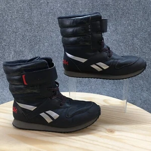 Reebok Waterproof Boots Youth 5 CI Snow Jogger Blue Lace Up Round Toe FV1551 - Picture 1 of 18