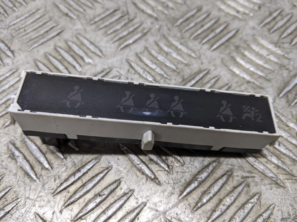 PEUGEOT 207 MK1 SE 2009 SEAT BELT & CRASH BAR WARNING DISPLAY SCREEN  - Image 1 of 4