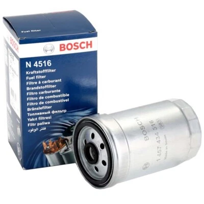 Bosch 1457434516 Fuel Filter Fits Hyundai Sonata Santa Fe Accent Kia Sorento Rio - Image 1 of 4
