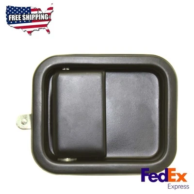 外门把手黑色涂漆适合 1981 - 2006 年吉普牧马人 TJ CJ7 Scrambler — 第 1/4 张图片