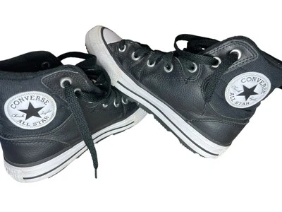 CONVERSE ALL STAR Berkshire Boot Hi Shoes, Engine Smoke/Black/White  YTH 5.5/W 7 - Image 1 of 4