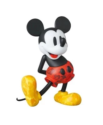 Medicom Toy VCD Mickey Mouse x BAPE A BATHING APE Red Figure Disney Ltd. - Image 1 of 4