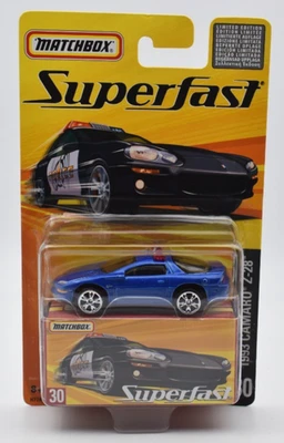 Matchbox New Superfast #30 Chevrolet Camaro Z28 polizia. Blister. Limited 8000 - Immagine 1 di 2