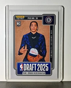 Yanic Konan Niederhauser Rookie 2025-26 Panini NBA #26 Draft Night LA Clippers - Imagen 1 de 2