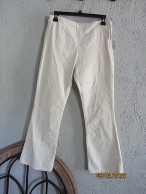 Free People nuevo con etiquetas talla S/P marfil terciopelo In My Feelings tiro medio crop boot capri pantalón Foto 1 de 4