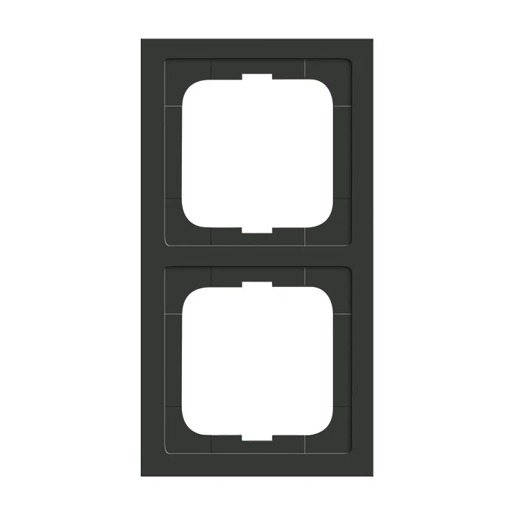 1St. Busch-Jaeger 1722-181K future linear-2-fach Rahmen future linear anthrazit - Bild 1 von 1