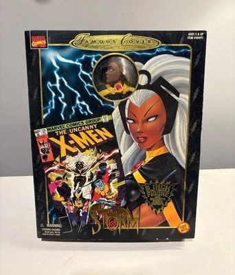 Boneco de ação Marvel Famous Covers Series X-Men STORM 8" 1997 Toy Biz - Imagem 1 de 3