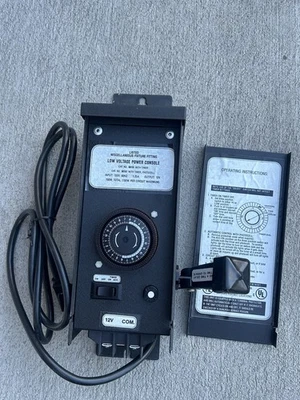 Ambiance Seagull Lighting landscaping Transformer 30157+TIMER&PHOTOCELL 12V 120W - Image 1 of 4