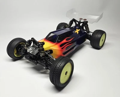 TLR 22X4 22X-4 Elite 1/10 4WD Buggy Upgraded + Spares - JConcept Exotek Lunsford - Image 1 of 4