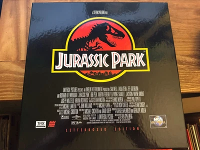 CAV Jurassic Park BOX SET OOP Laserdisc LD Letterboxed Edition THX Digital Sound - Image 1 of 4