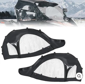Soft Cab Enclosure Upper Windows for CFMOTO ZForce 950 SKU: B0110-09402BK - Picture 1 of 8