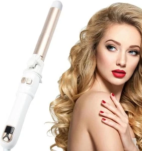 Automatic Rotating Hair Curler, 28MM Curling Iron with LCD Display 100-220 - Picture 1 of 7