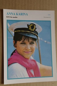 (S35) STARFILMKARTE - Anna Karina - Elf Uhr nachts - Picture 1 of 1