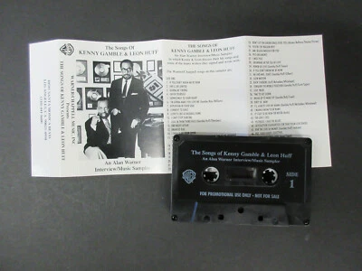 The Songs Of GAMBLE & HUFF 1990's US Promo Music Publishing CASSETTE Soul FUNK - Image 1 of 2