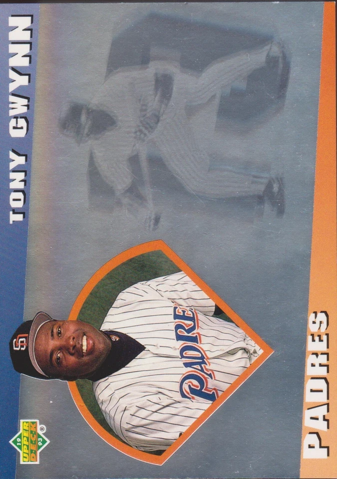 1993 Upper Deck Diamond Gallery Tony Gwynn #17 San Diego Padres Baseball Card - Image 1 of 1