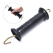 1pc Heavy Duty Electric Fence Arch Hook Gate Handle Spring Inside Insulato M❤