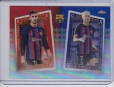 Topps Barcelona Chrome 2022/23 Trading Card Selection