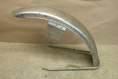 1980 KAWASAKI KZ440 LTD PARA-LAMA DIANTEIRO CROMADO (ADEQUADO PARA 80-83)  - Imagem 1 de 4