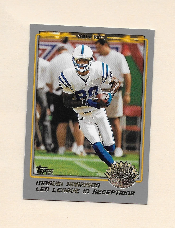 2001 Marvin Harrison Topps Season Highlights Colts #289 - Image 1 of 1