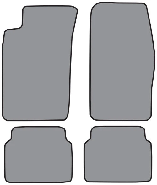 1986-92 Toyota Supra Die Cut Floor Mat 4-Pieces carpet - Image 1 of 1