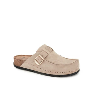 Dr Scholl BORA MOCCASIN Memory Cushion ciabatte donna pantofola inverno pelle - Foto 1 di 23