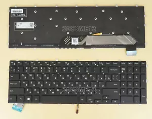 Nuevo para DELL Inspiron 2 en 1 7778 7779 75777 Teclado Retroiluminado Ruso RU - Imagen 1 de 2