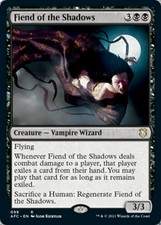 FIEND OF THE SHADOWS x1 ~mtg NM-M AFR Commander Rare