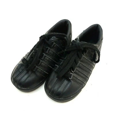 K Swiss Classic Black Baby Toddler Infant Shoes 20144/Wide US Size 7.5 Used Cndt - Image 1 of 4