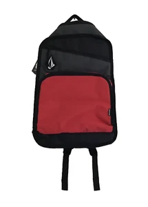 Volcom Rucksack Jugend 16"x12"x6" rot/schwarz umlaufender Reißverschluss verstellbar Träger NEU - Bild 1 von 17