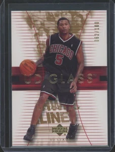 2003-04 Upper Deck Jalen Rose UD Glass Gold /100 #6 Chicago Bulls - Picture 1 of 1