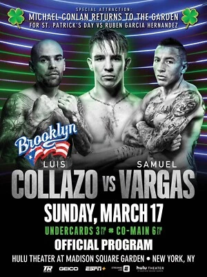 OMR Official Boxing Fight Programs - Image 1 of 4