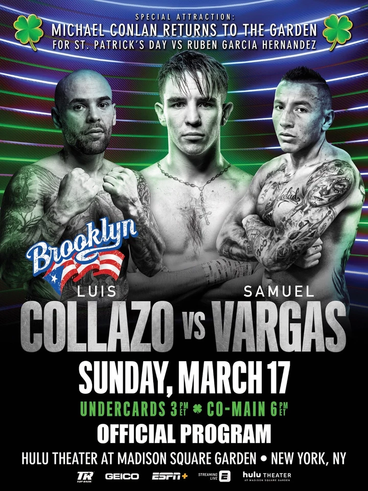 OMR Official Boxing Fight Programs - Image 1 of 4