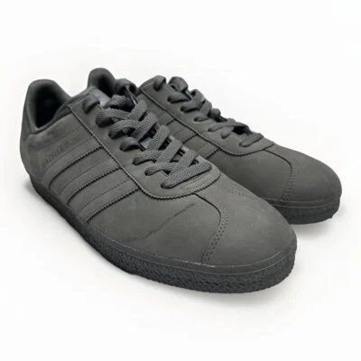 Adidas Gazelle Triple Gris Carbón - Para hombres Talla 11.5 EE. UU. Tenis Zapatos Foto 1 de 4