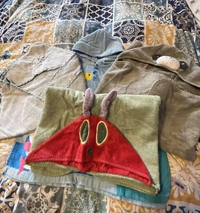 Babys Bath Towels Bundle X 4 Towels All In Good Condition - Picture 1 of 8
