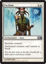 4x Pacifism ~ Near Mint Magic 2011 M11 MTG Magic x4 4 UltimateMTG Playset White