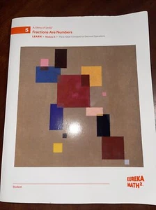 Eureka Math 2, Student Workbook, A Story of Units, Fractions Are Number - Picture 1 of 8