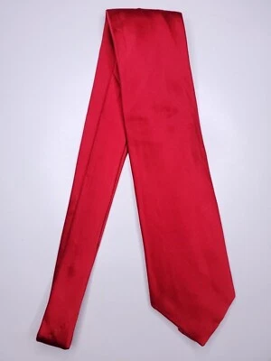 Corbata formal Joseph & Feiss para hombre 58"Lx3,5"W corbata de cuello roja Foto 1 de 4