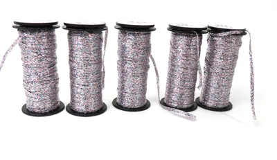 Kreinik Metallic Thread for Stitching Plum  #271 - 1/16 Ribbon 5x10M - Image 1 of 2