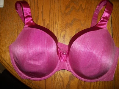 + Bra Vanity Fair 38DD dark pink striped UW 76338 Body NWOT - Image 1 of 2