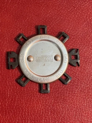 Old Vintage KaStar Percision Spark Plug Gap Gauge - Image 1 of 4