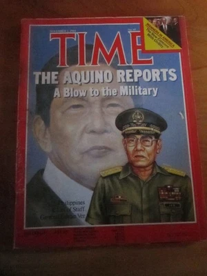 MAGAZINE TIME THE WEEKLY NEWS MAGAZINE  NOVEMBER 1984    ***** - Image 1 of 2